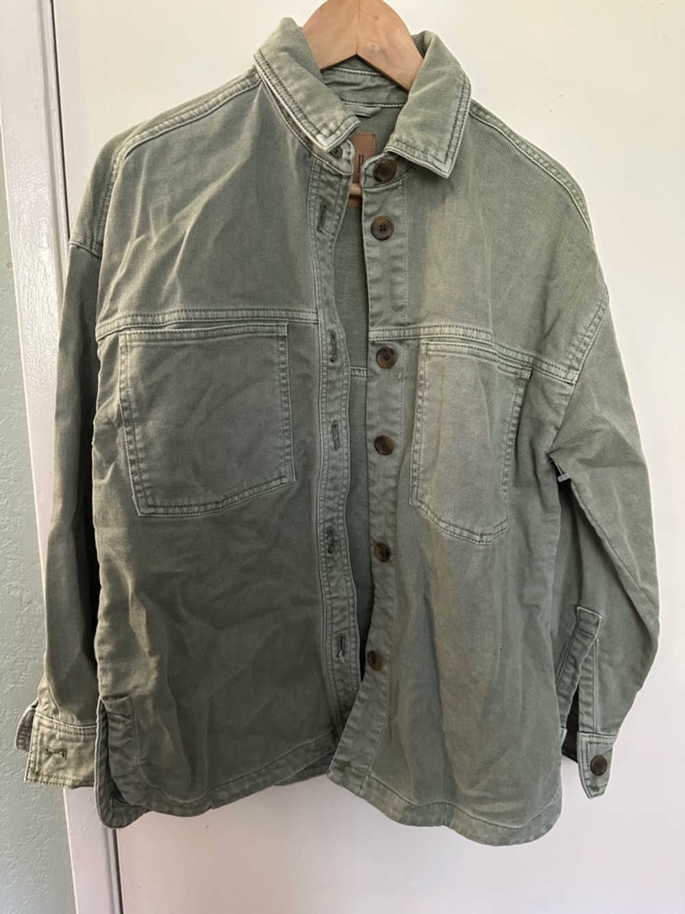 Gap Oversized Jean Shirt Jacket